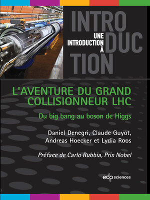 cover image of L'aventure du grand collisionneur LHC